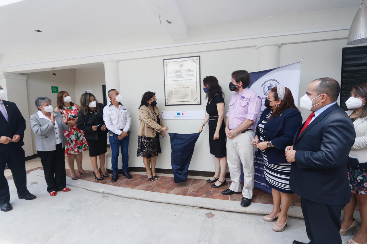 Inauguran juzgado y tribunal en Santa Rosa