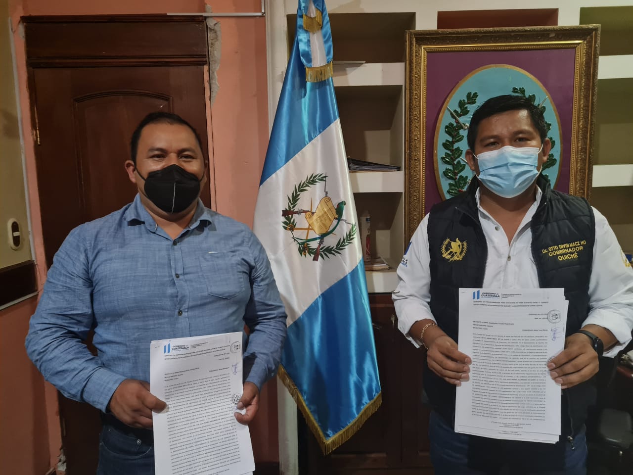 Firman ocho convenios para proyectos de desarrollo en Quiché