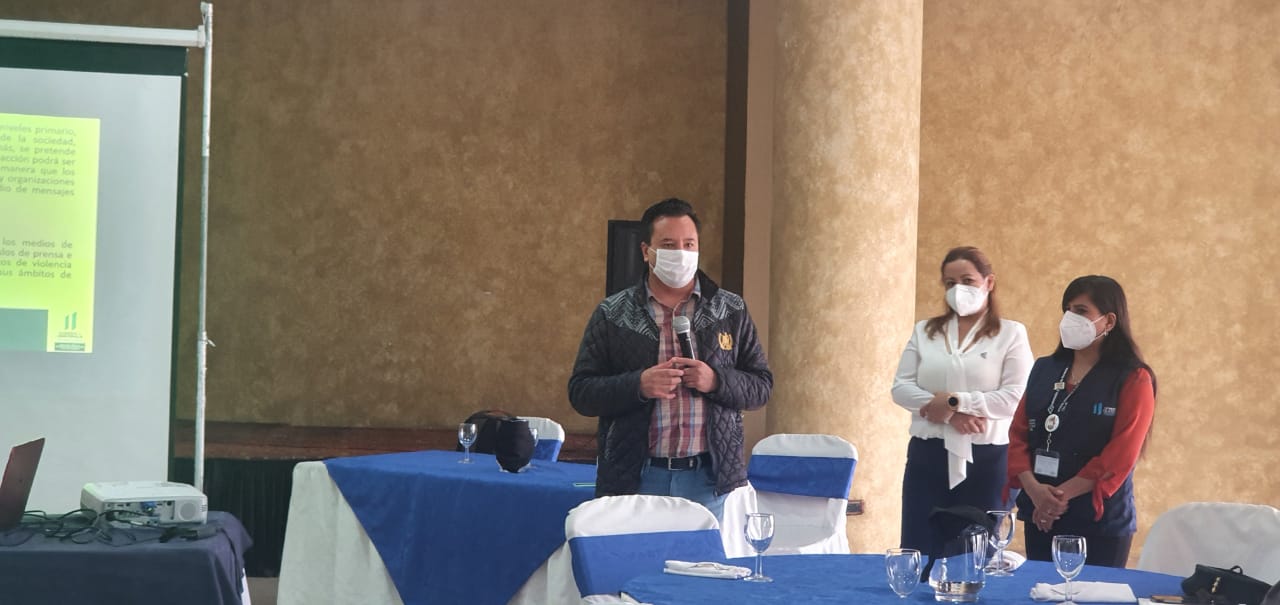 Eligen moderador y relator para Red VET en Huehuetenango