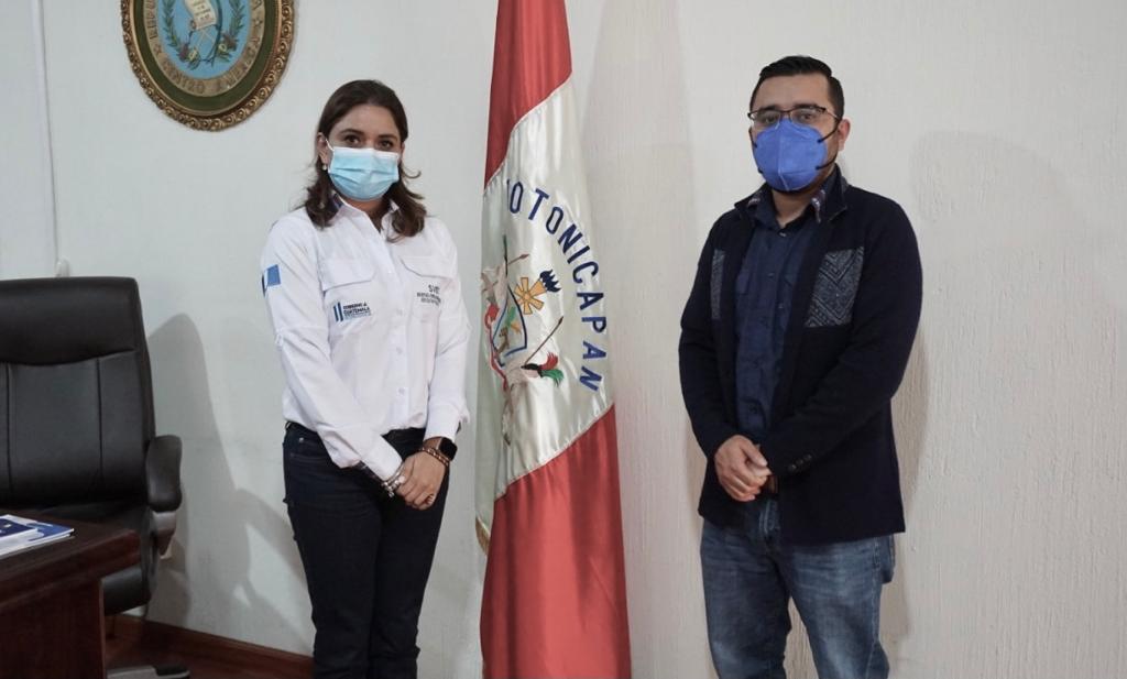 Personal de la SVET se reúne con autoridades de Totonicapán