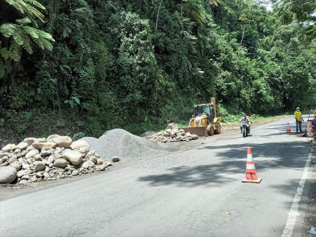Covial efectúa trabajos en ruta hacia la frontera con México