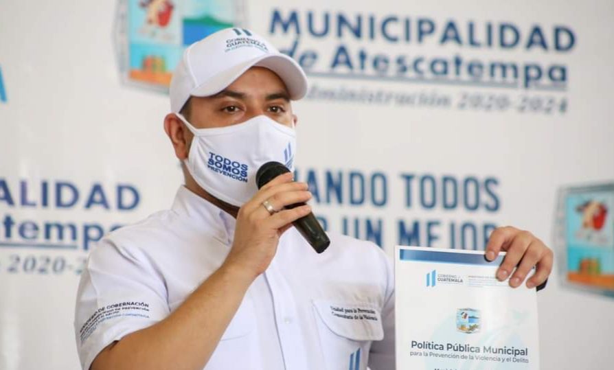 Atescatempa cuenta con política para prevención de la violencia y el delito