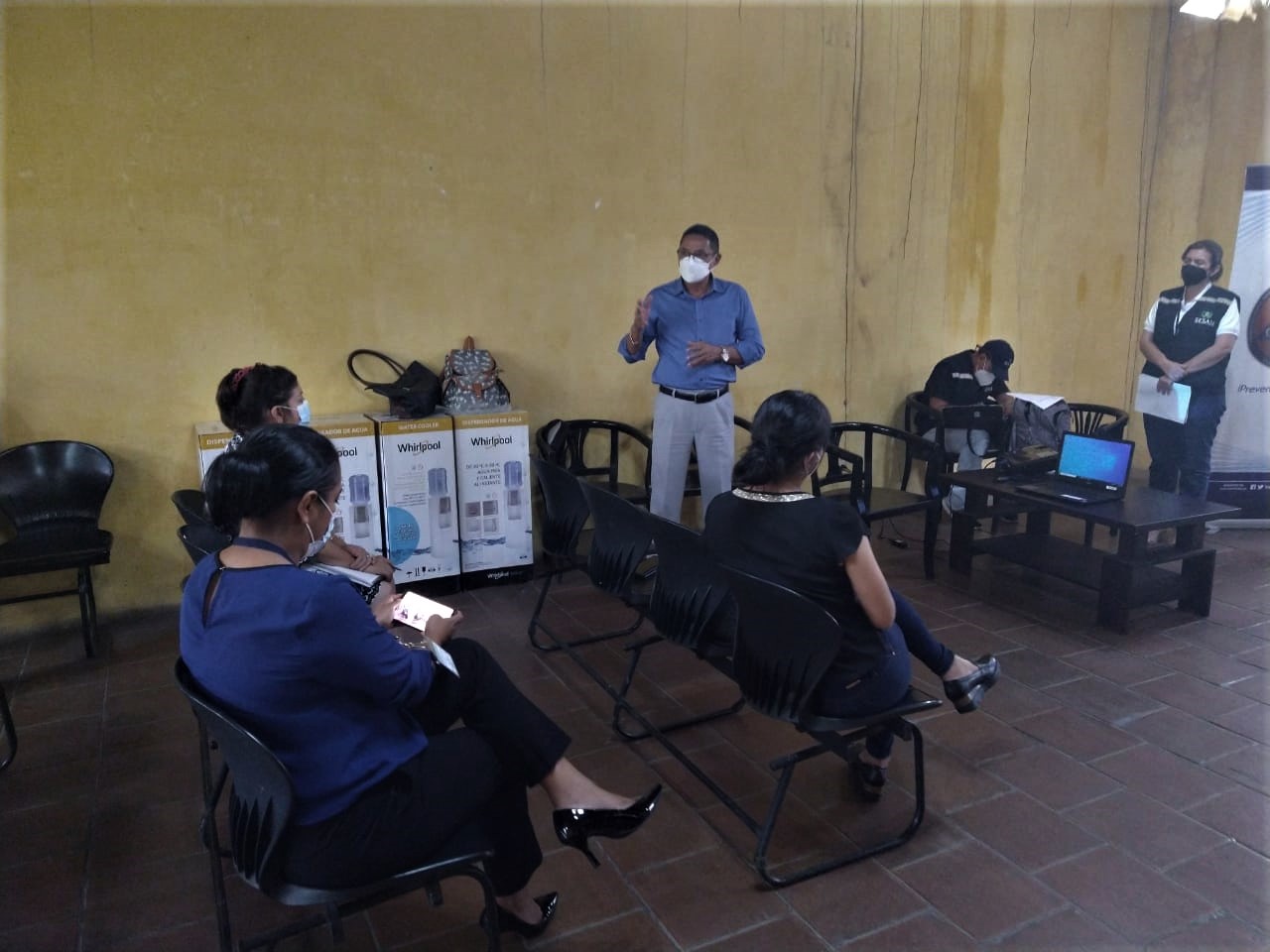 Verifican avance del fortalecimiento de la nutrición en Suchitepéquez