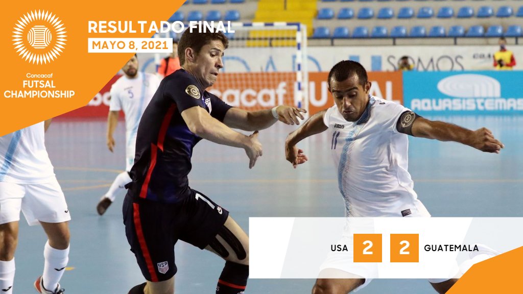 Futsal: Guatemala pierde la semifinal ante Estados Unidos y peleará el tercer lugar
