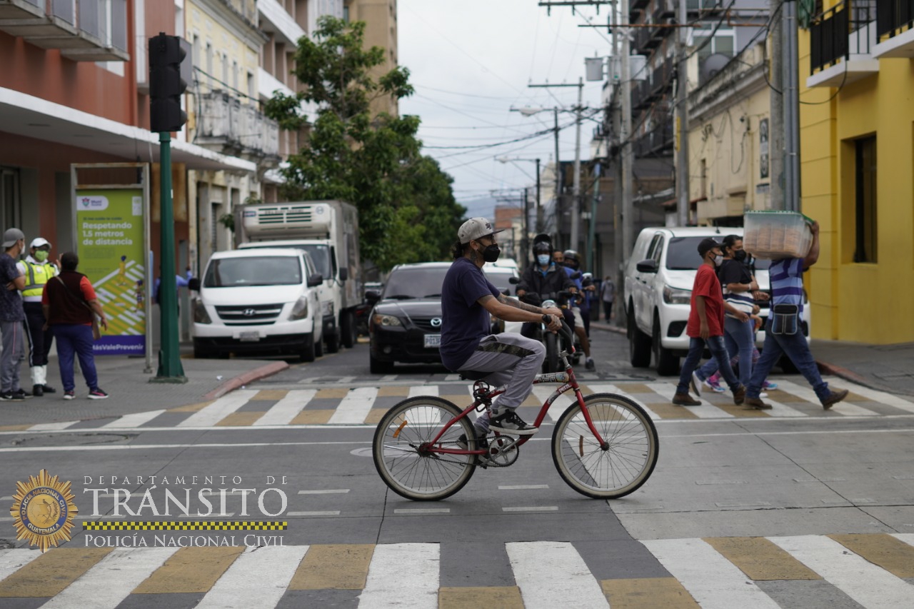 Tránsito de la PNC se une a celebración de Semana Mundial para la Seguridad Vial
