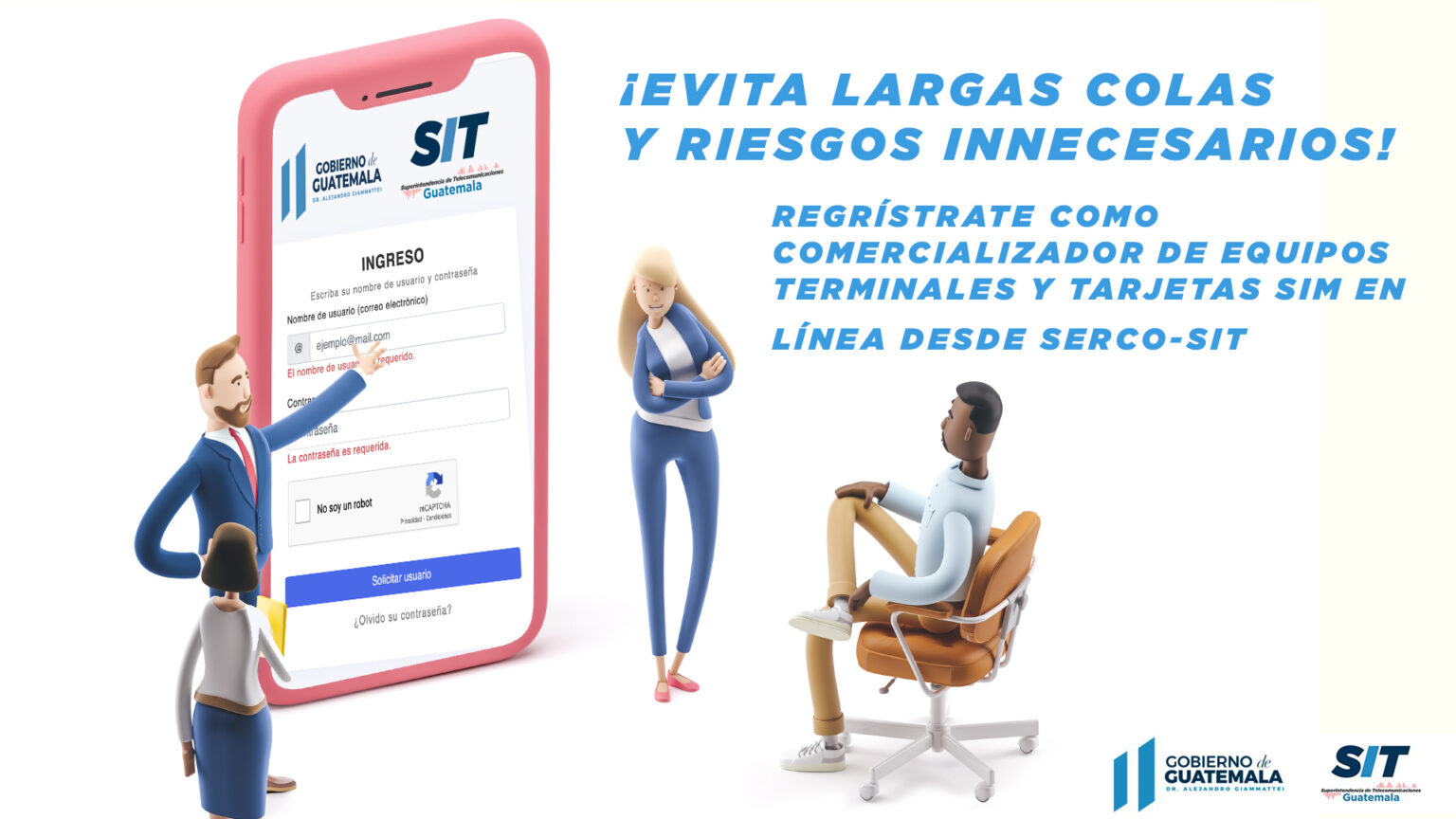 Invitan a vendedores de celulares a realizar trámites en línea