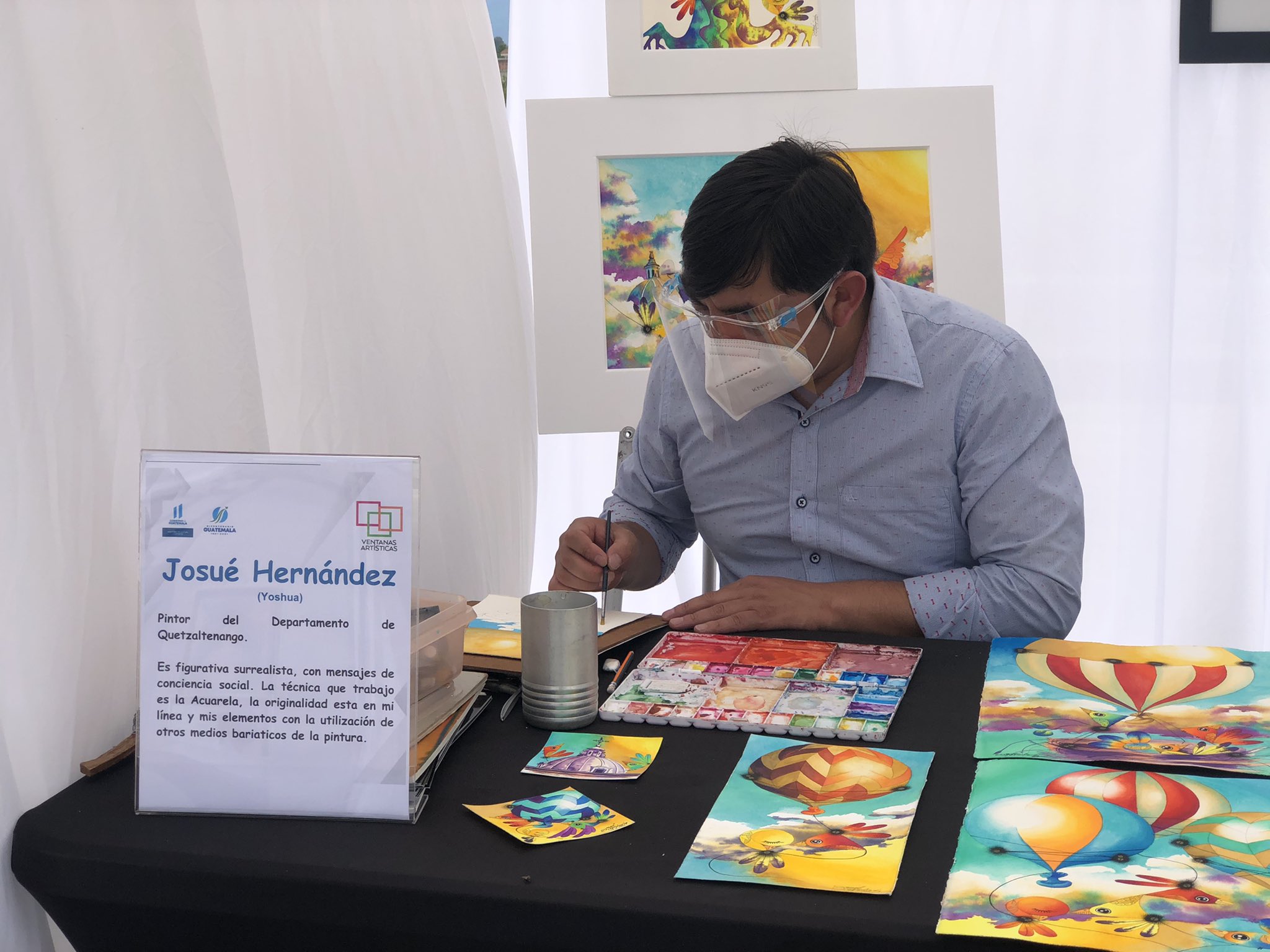 Continúa exposición de Ventanas Artísticas en Ciudad Cayalá