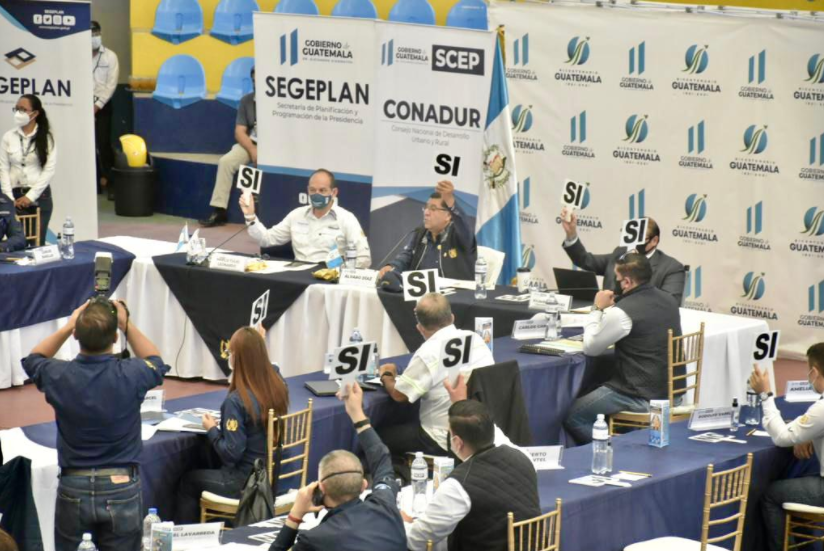 Conadur definirá&nbsp;inversión de consejos de desarrollo
