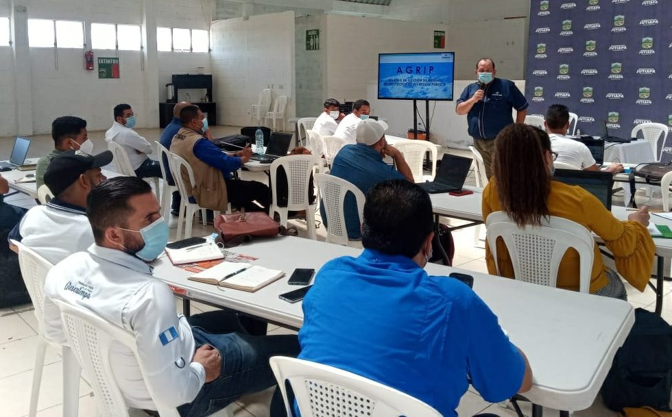 Municipalidades de Jutiapa se capacitan en formulación y evaluación de proyectos de inversión pública