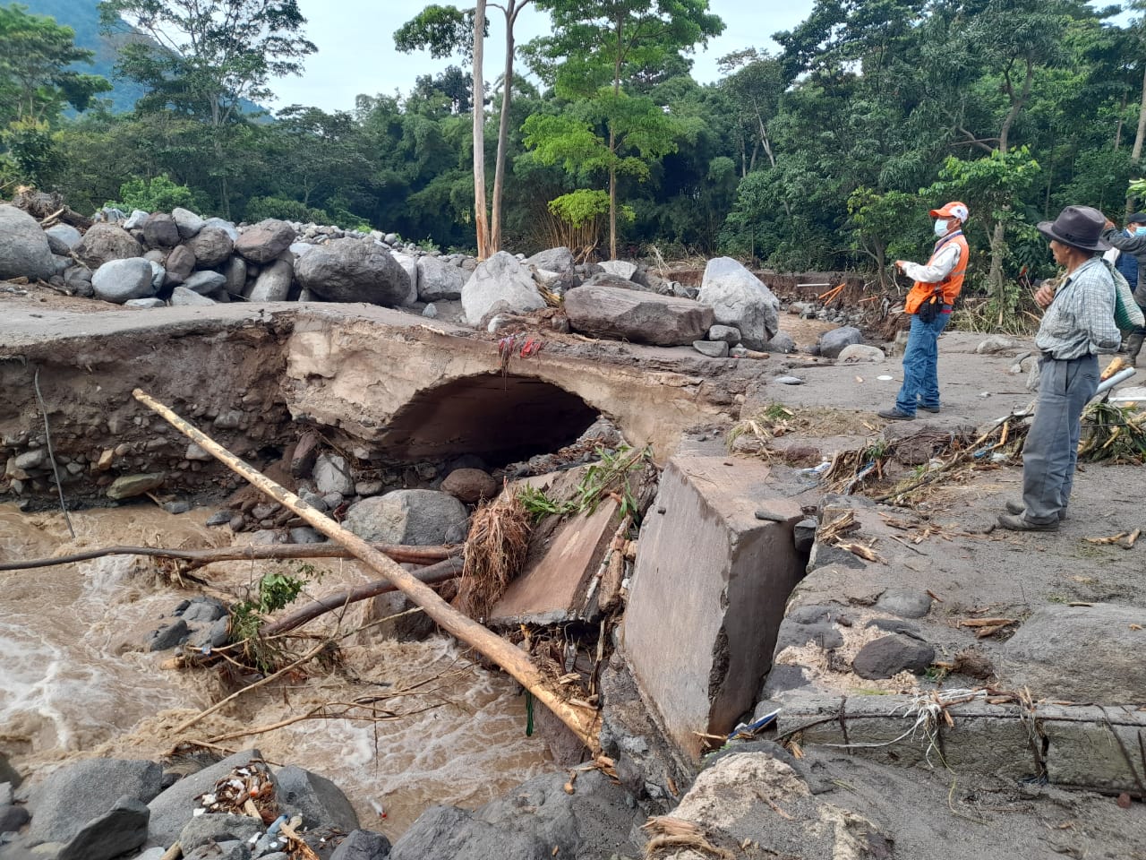 Conred atiende 11 emergencias en las últimas 24 horas debido a la lluvia