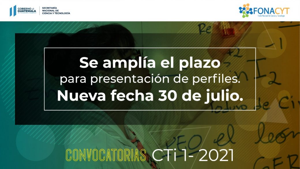 Amplían plazo para participar en Convocatoria CTi
