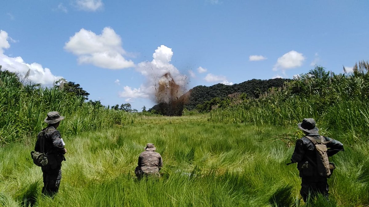 El Ejército de Guatemala ha inhabilitado 13 pistas clandestinas en 2021