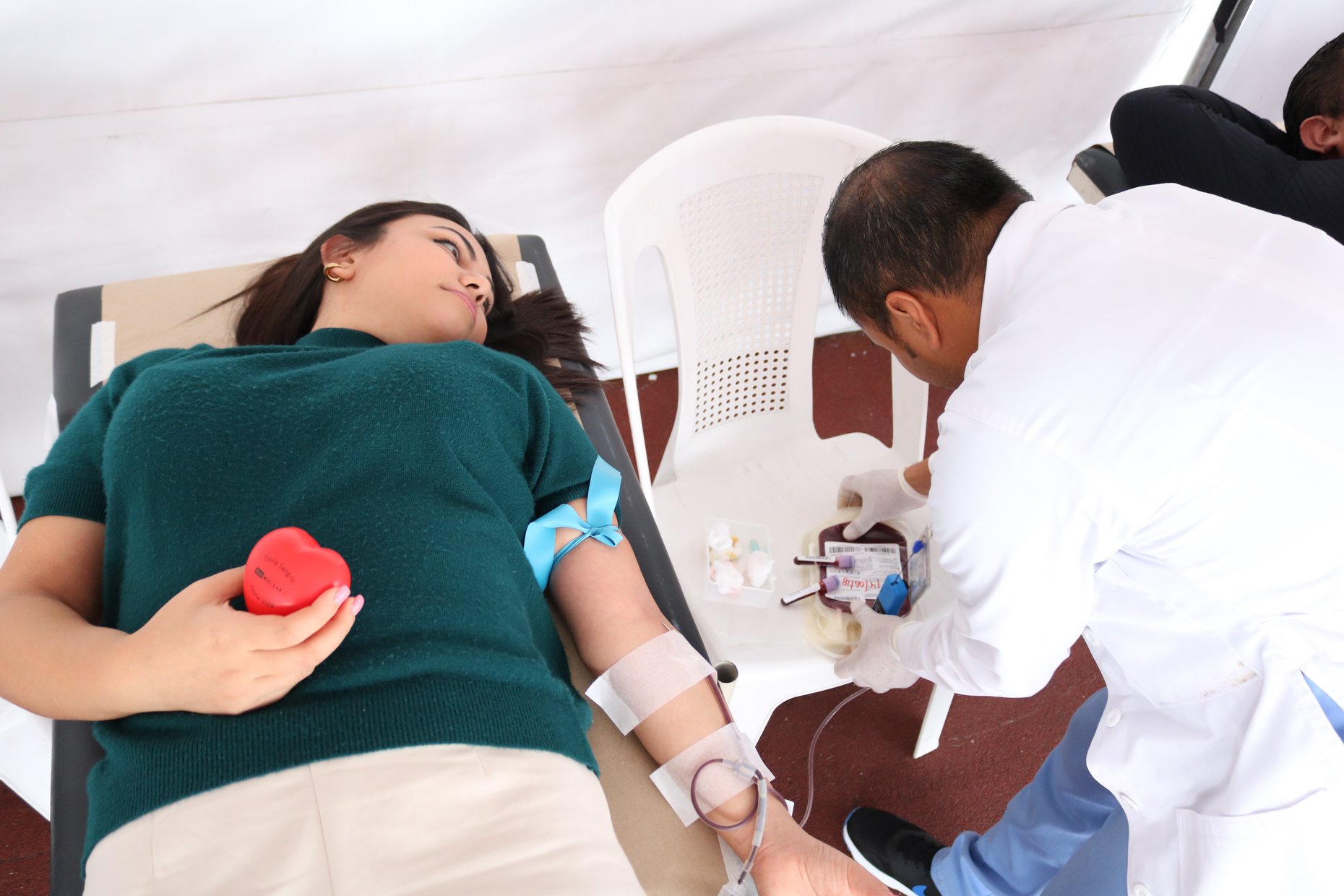 Llaman a la población a que donen sangre./Foto: IGSS.