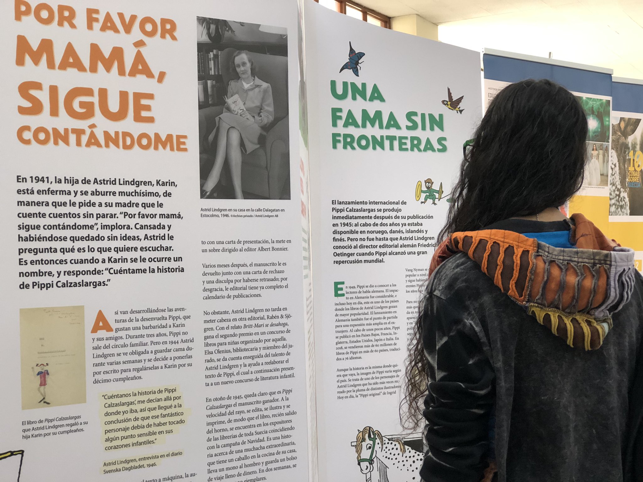 Los guatemaltecos pueden disfrutar del recorrido en las instalaciones de la biblioteca.