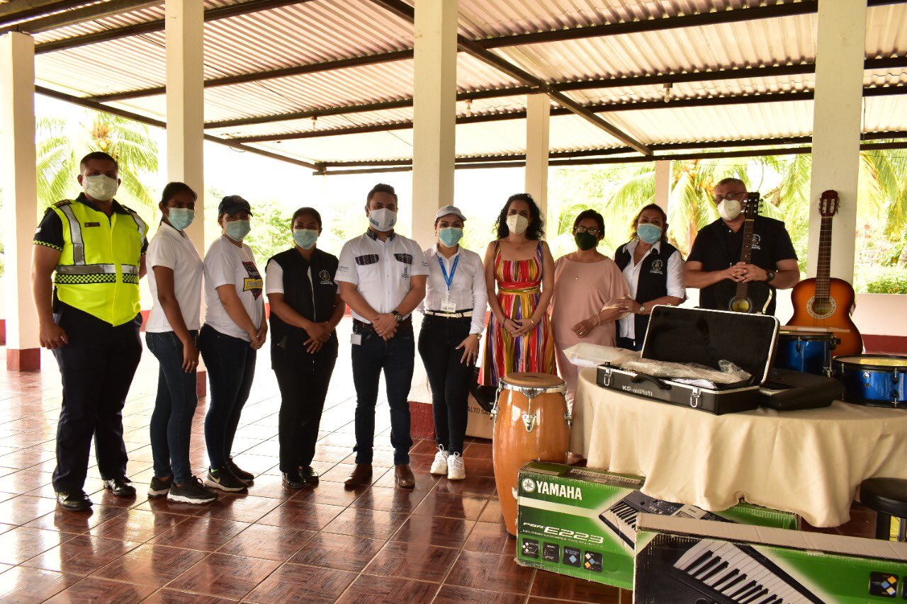 Impulsan formación musical en jóvenes de Izabal para prevenir la violencia