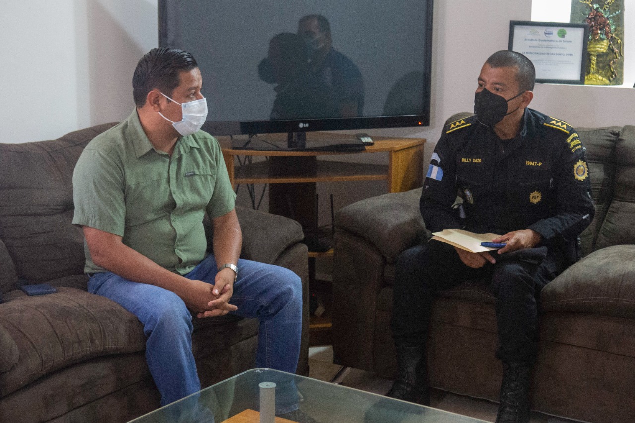 Gobernación de Petén gestiona instalaciones para la Difep