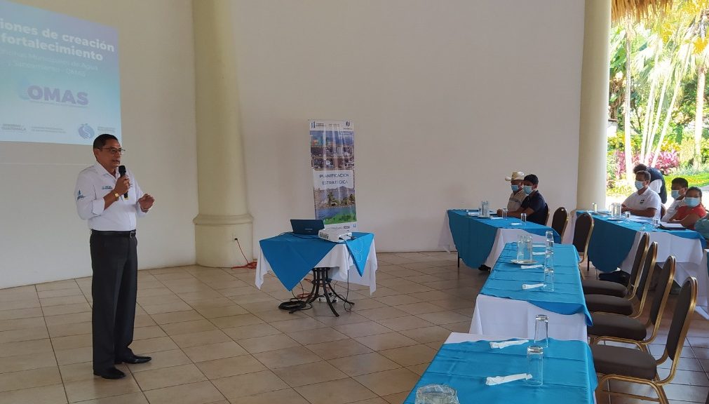 Copresam promueve oficinas municipales de agua y saneamiento en Suchitepéquez