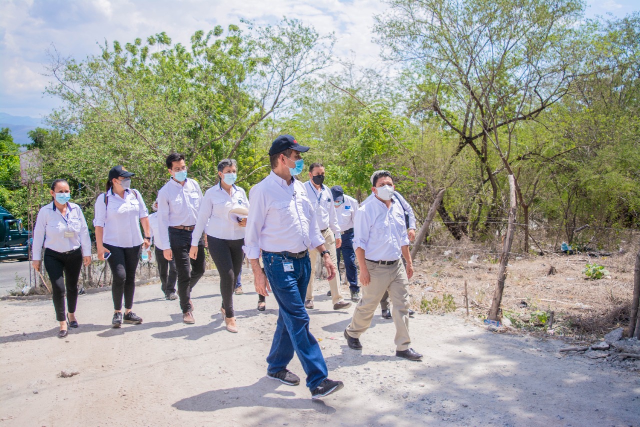 Segeplan realiza gira de trabajo en El Progreso
