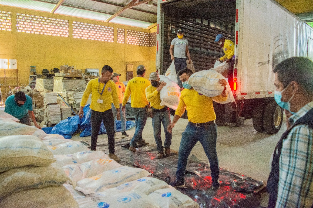 Llevan más de 10 mil kilogramos de alimento fortificado NutriNiños a El Progreso