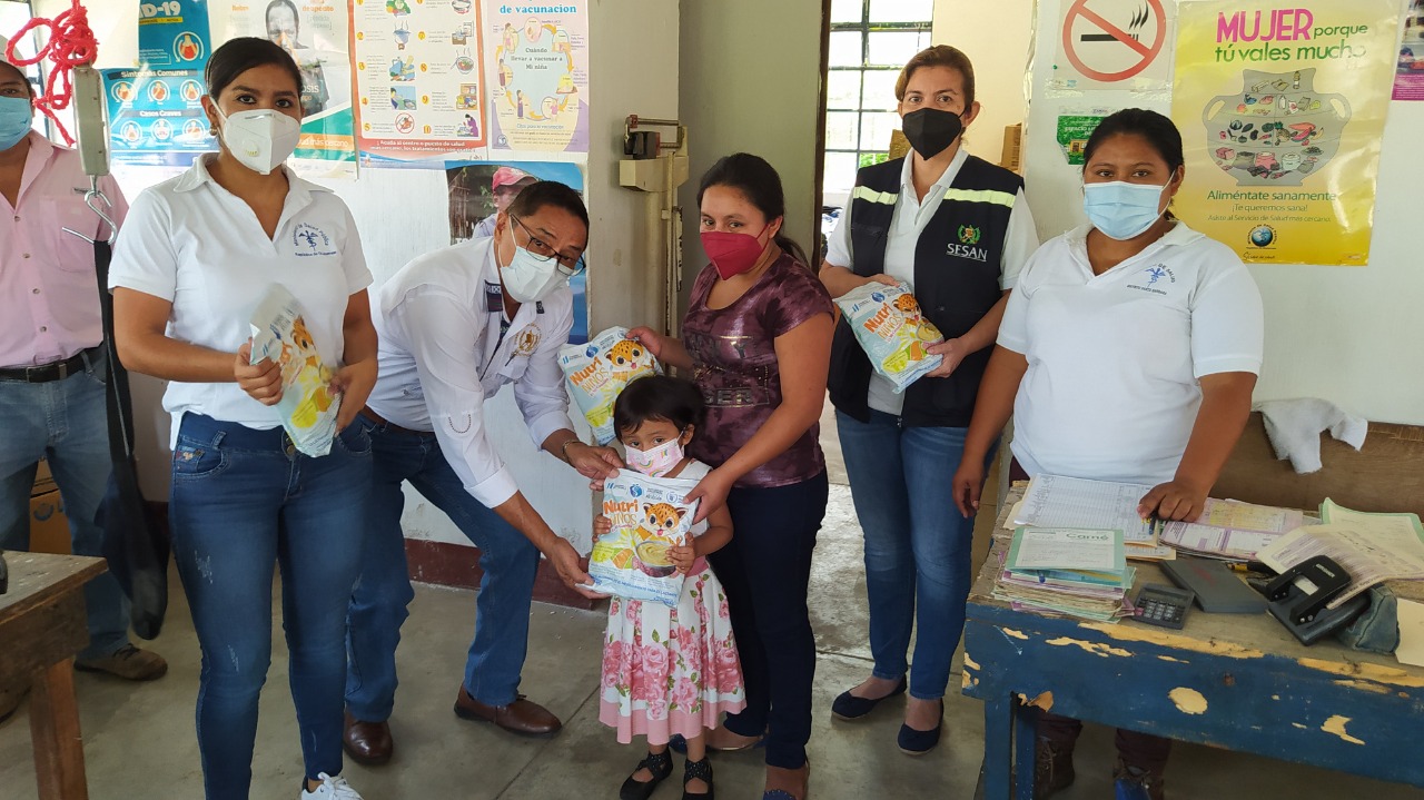 Continúan jornadas de salud y nutrición en comunidades de Suchitepéquez