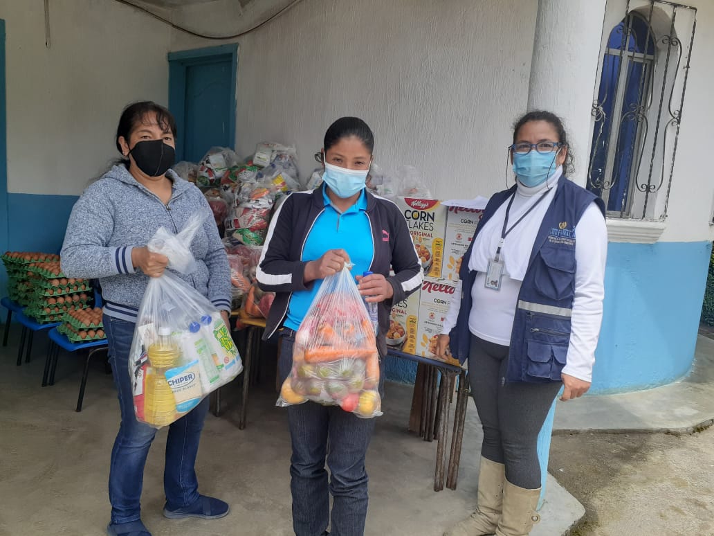 Beneficiarios de Hogares Comunitarios y CADI de San Marcos reciben nueva dotación de alimentos