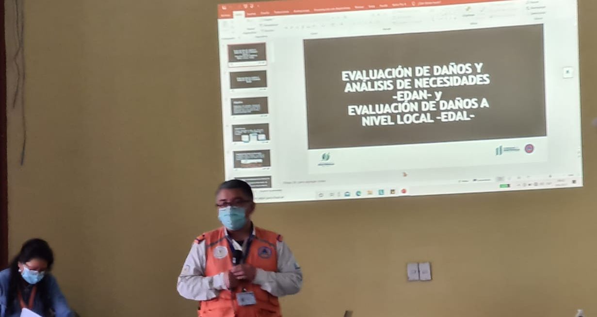 Comred de Chiantla y de Aguacatán refuerzan capacidades en evaluación de daños