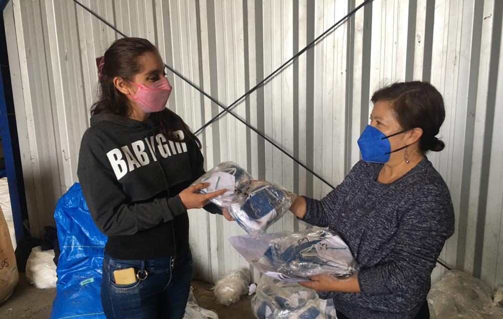Entregan más de 146 mil mascarillas para alumnos de preprimaria y primaria de San Marcos 