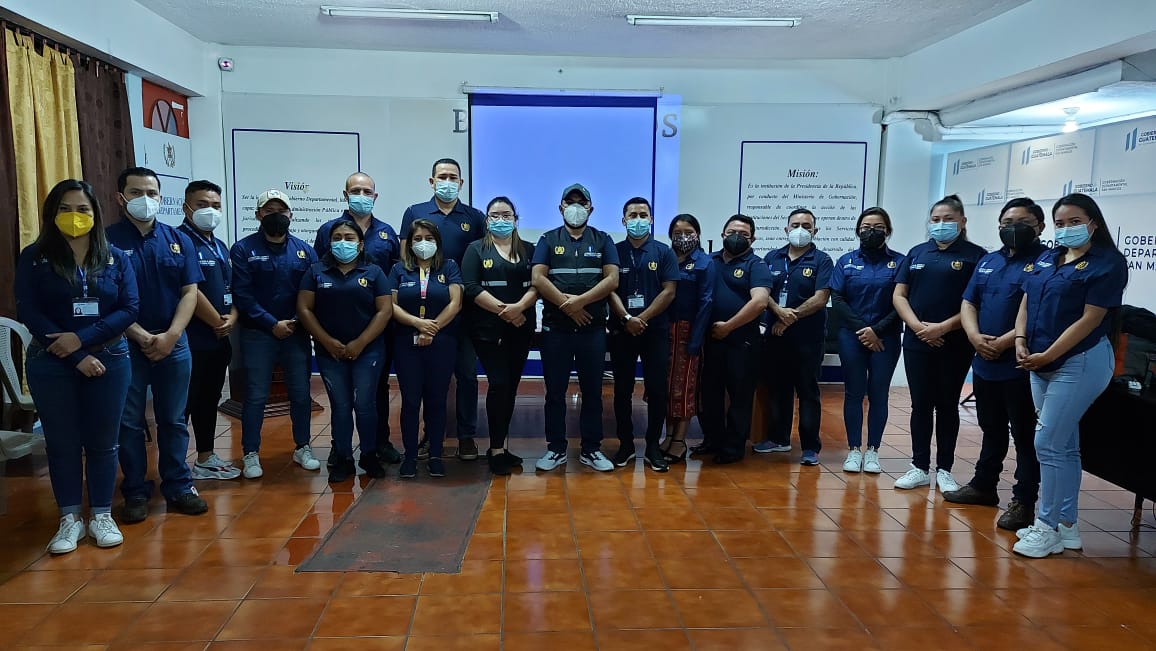 Personal del Mides fortalece sus capacidades para atender a beneficiarios en San Marcos