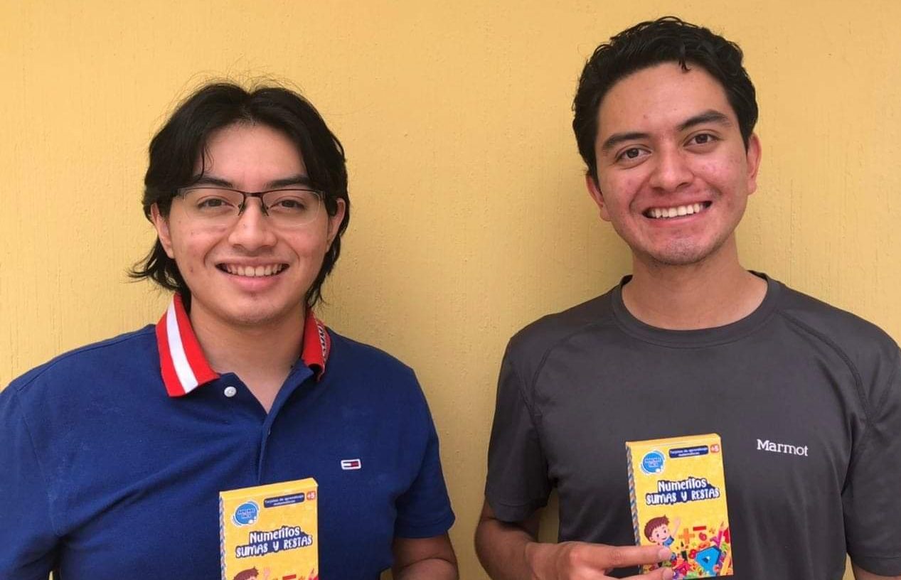 Emprendedores huehuetecos crean juego matemático