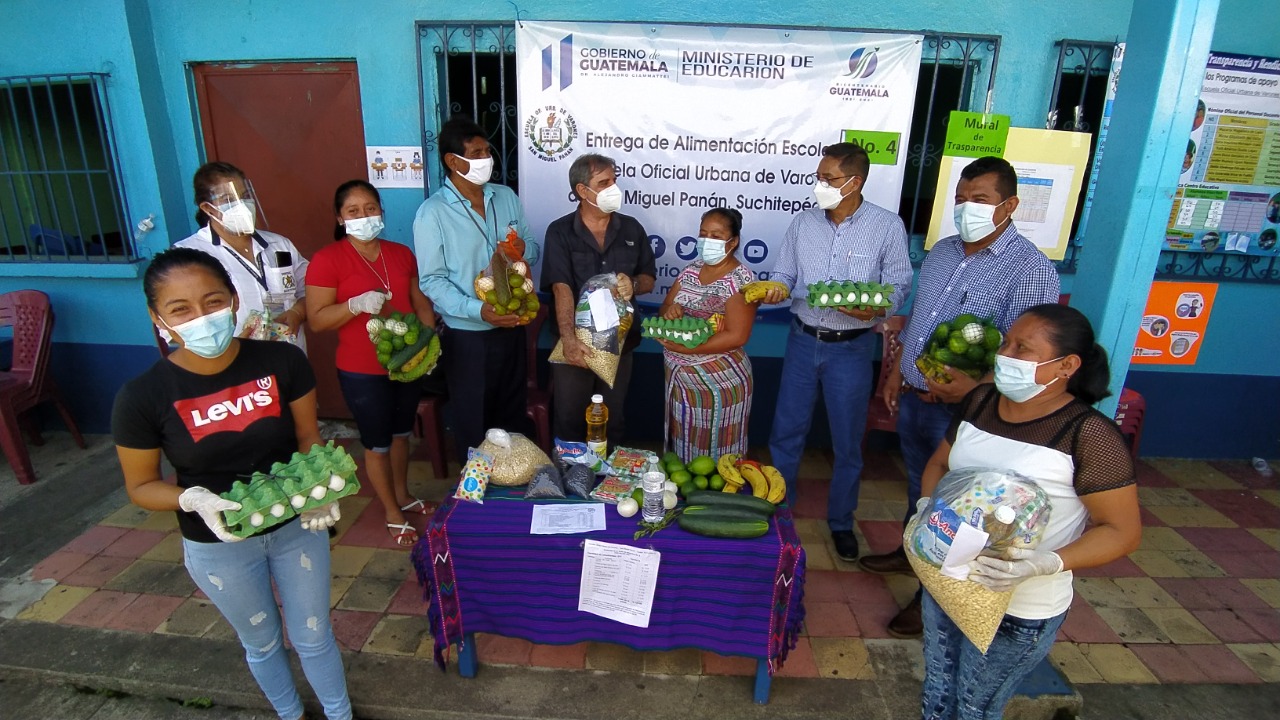 Suchitepéquez arranca con cuarta entrega de Alimentación Escolar