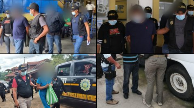 Más de mil supuestos extorsionistas capturados durante el 2021