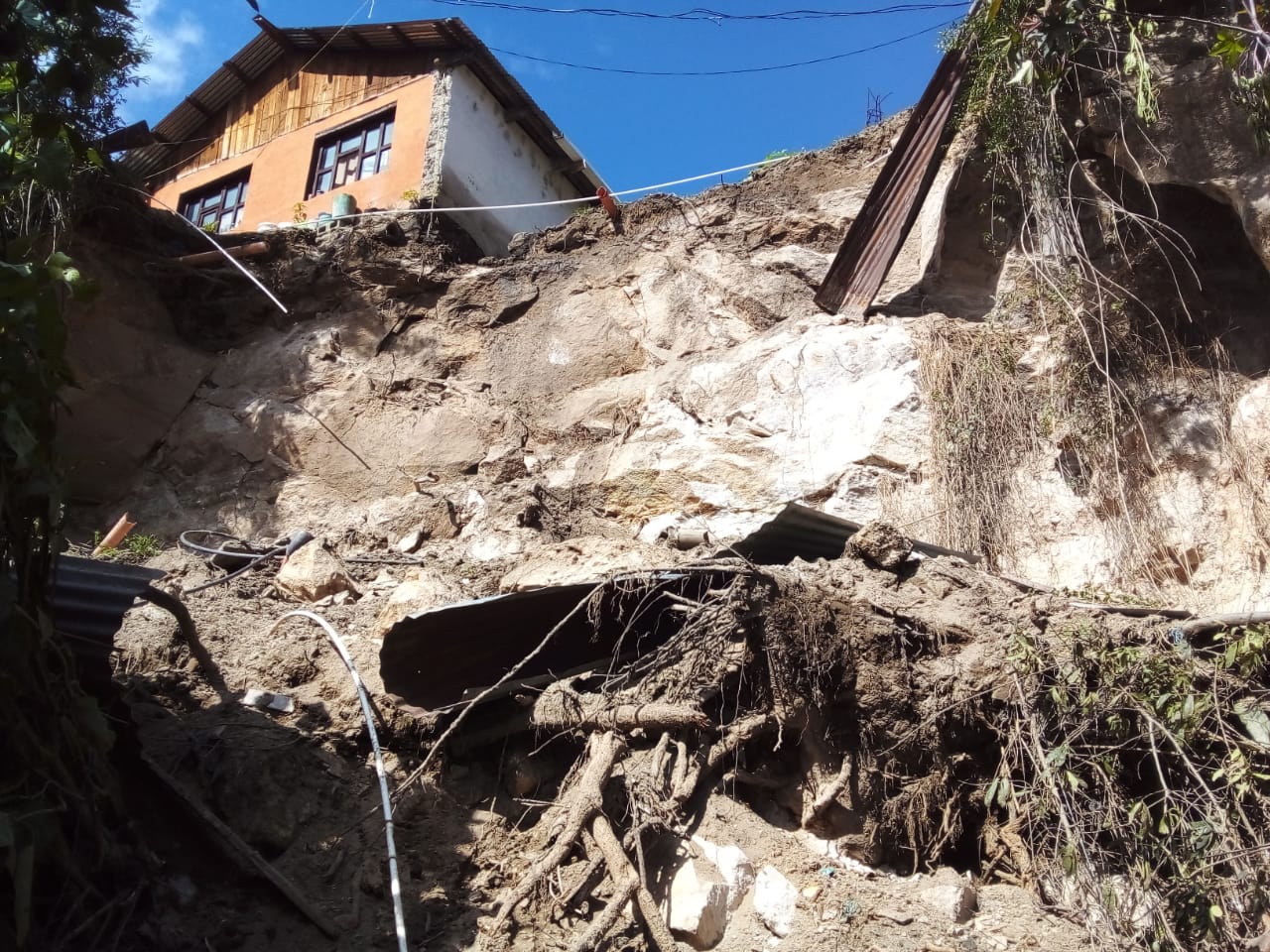 Deslizamientos afectan comunidades de Huehuetenango y Quetzaltenango