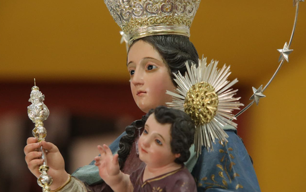 Petén: Restauran imagen de la Virgen de más de 300 años de antigüedad