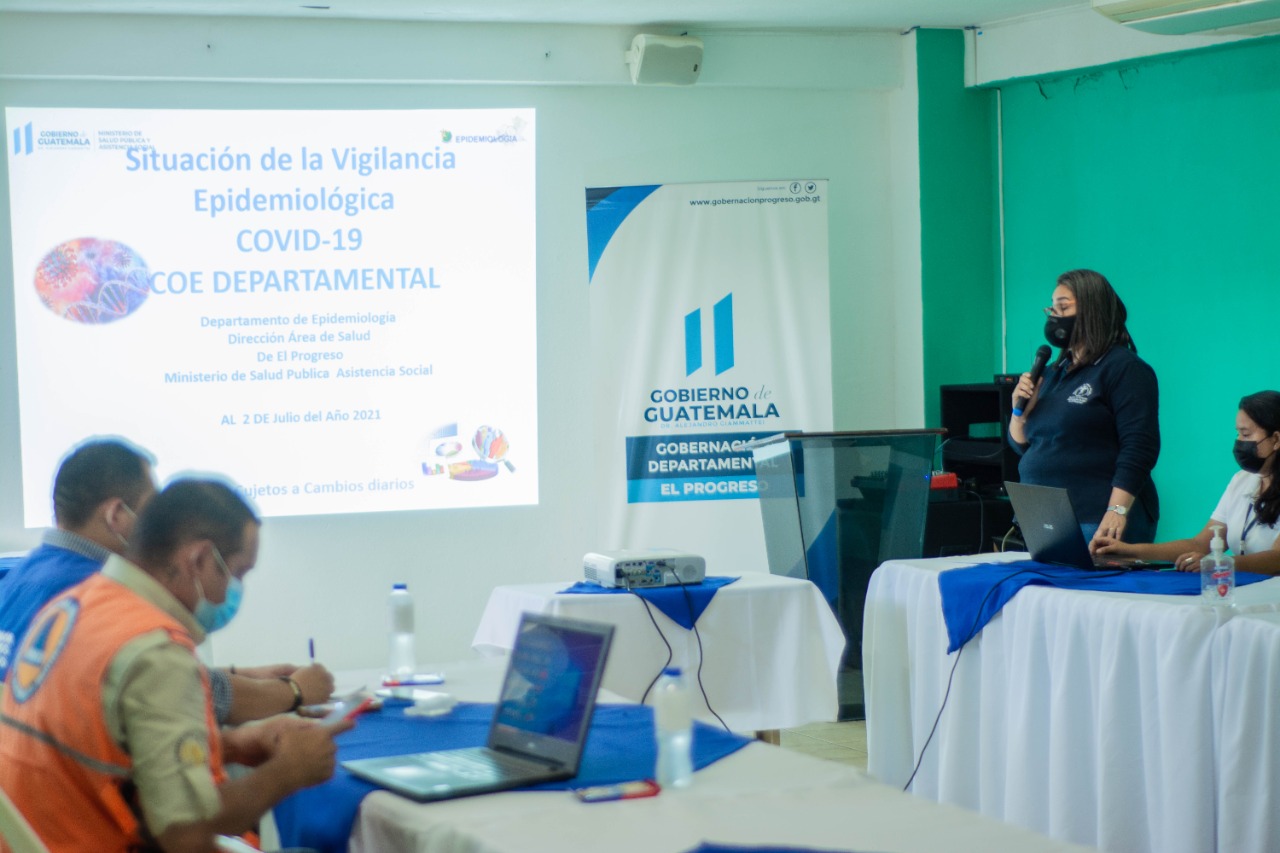 Autoridades de El Progreso reunidos para fortalecer medidas de prevención