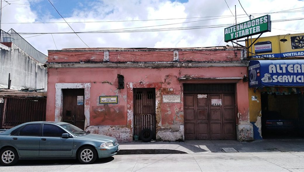 Recuperarán vivienda y documentos del escritor Miguel Ángel Asturias