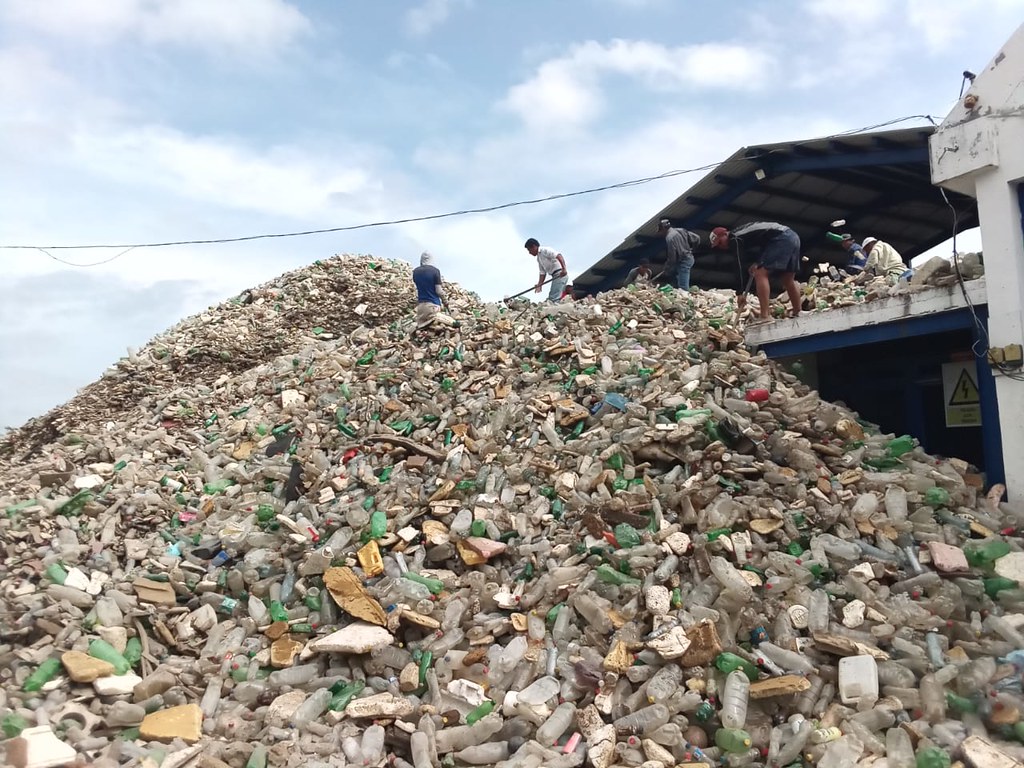 Retiran 350 toneladas de desechos del río Motagua durante primer semestre de 2021