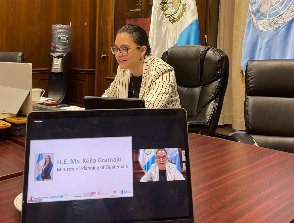 La titular de Segeplan, Keila Gramajo, participa en diversas reuniones durante su gira de trabajo por Estados Unidos
