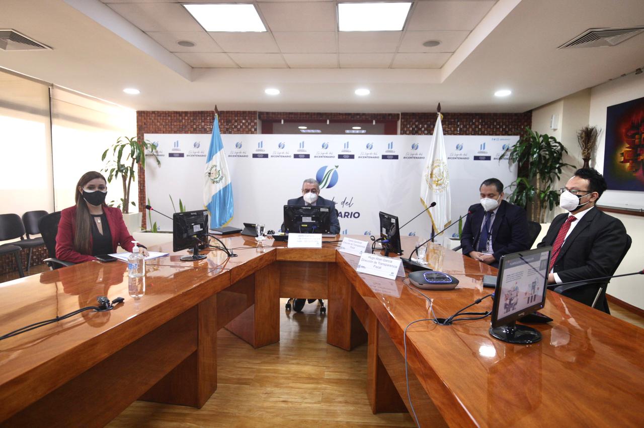 Las capacitaciones se realizaron de forma virtual en el Ministerio de Finanzas