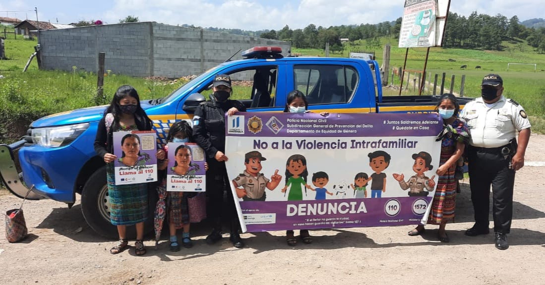 PNC mantiene campañas de prevención en los departamentos del país