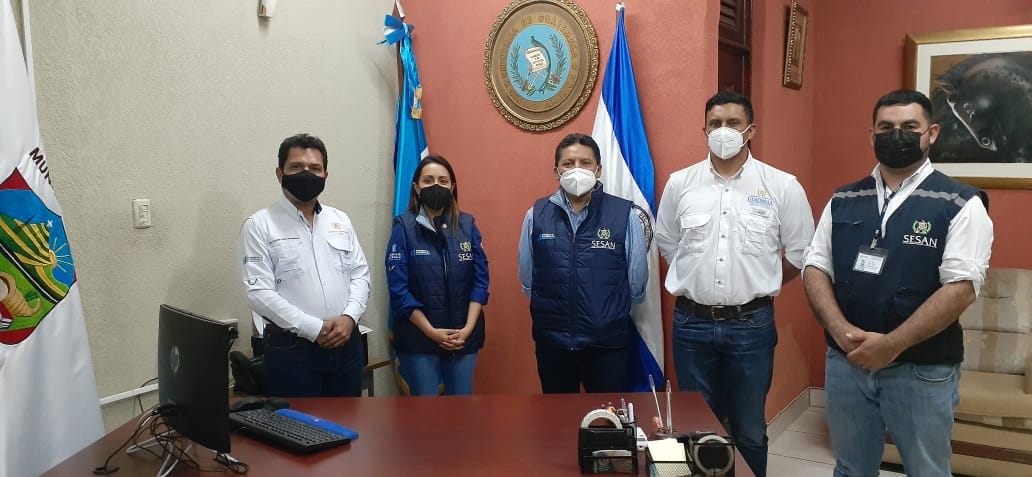 Sesan reafirma compromiso contra la desnutrición en Jutiapa