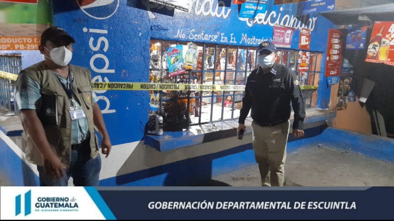 Continúan los operativos en comercios de Escuintla