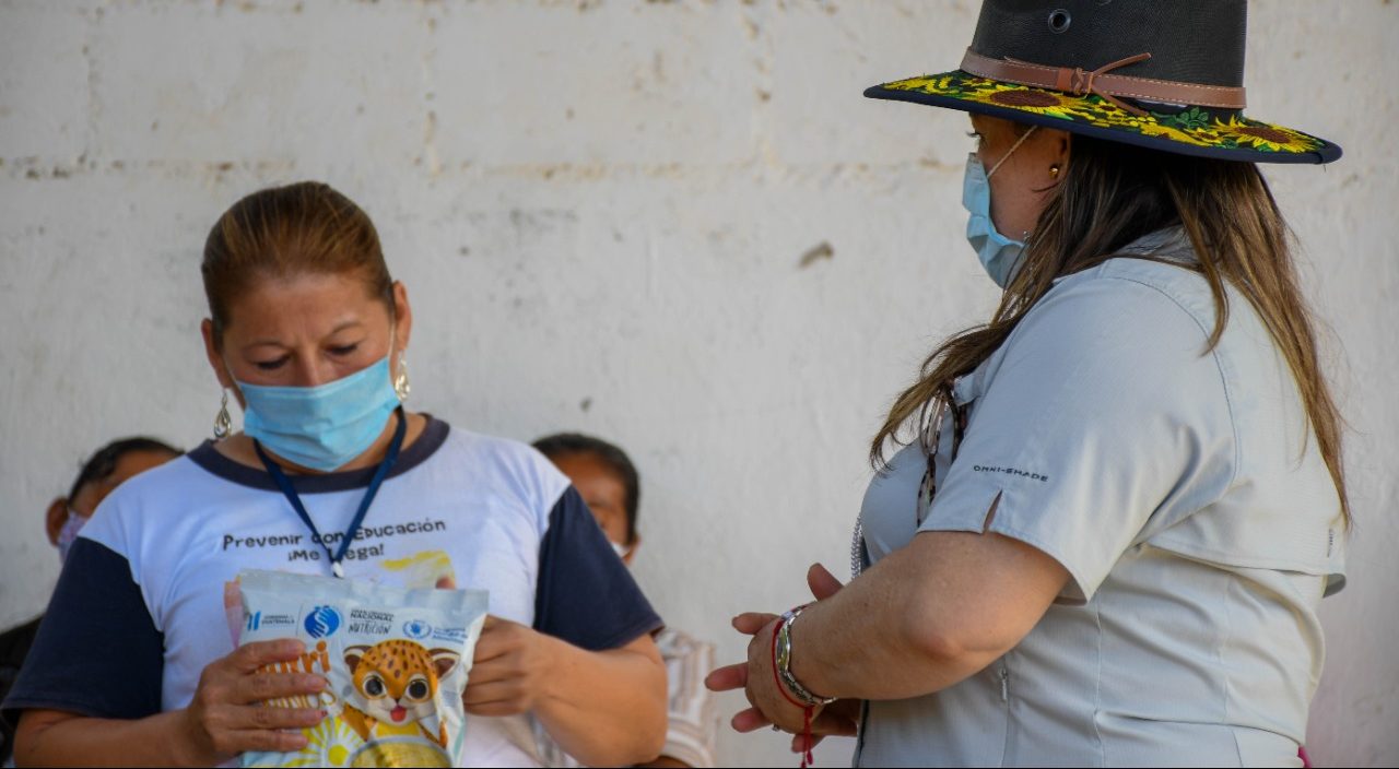 Entregan 20 mil kilogramos de NutriNiños en Baja Verapaz