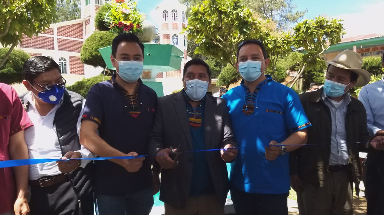 Comunidad de Concepción Tutuapa cuenta con agua potable