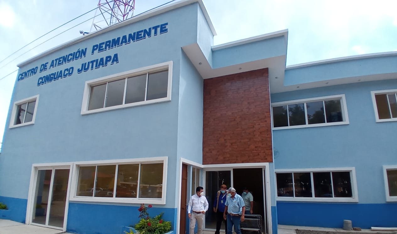 Construcción del CAP de Conguaco, en fase final