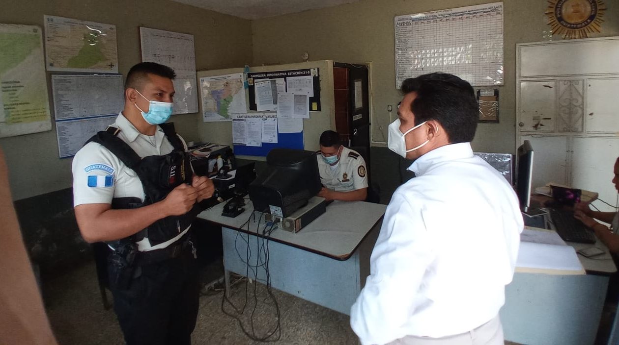 Verifican acciones de seguridad en favor de los habitantes de Moyuta