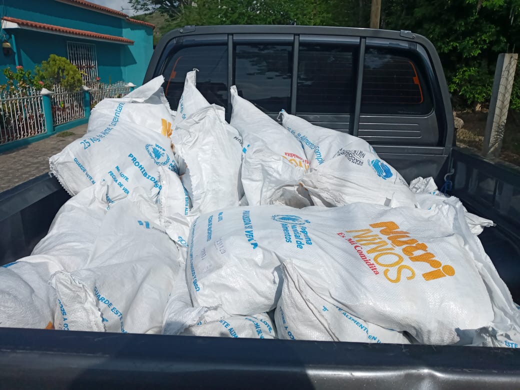 Se inicia nueva entrega de alimento complementario en El Progreso
