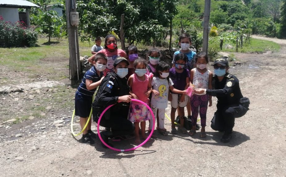 PNC fortalece lazos con la población y acciones para prevenir la violencia en Jutiapa
