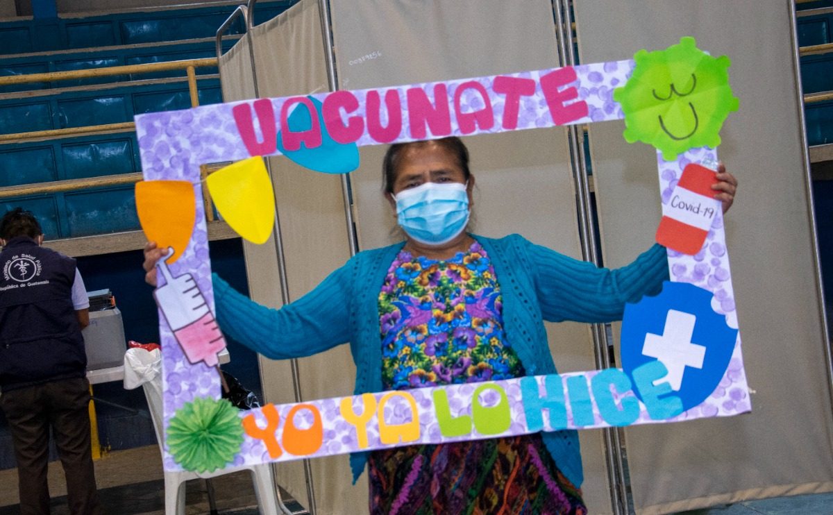 Sacatepéquez: Se han administrado más de 25 mil dosis contra el COVID-19