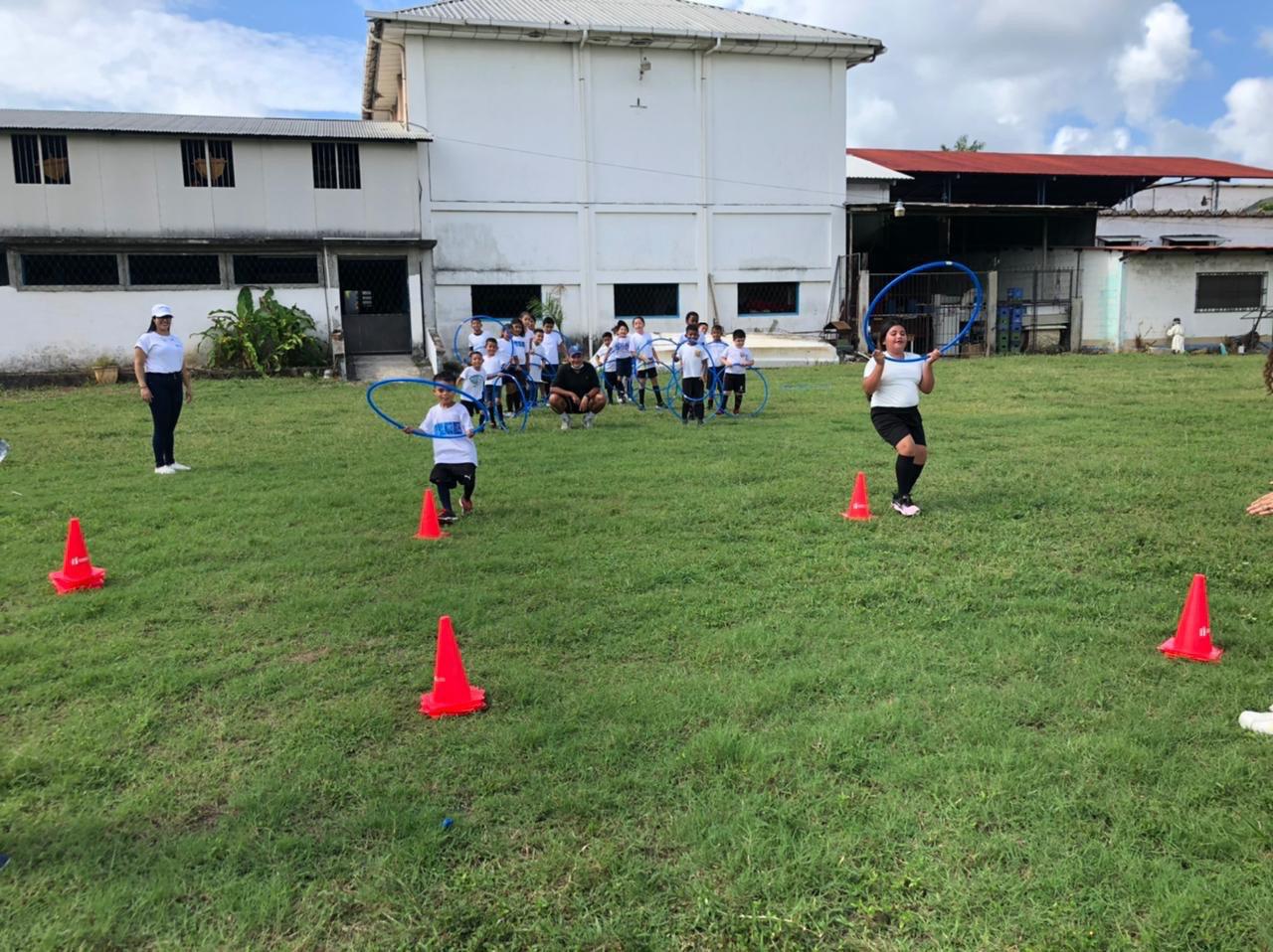 Realizan actividades deportivas en Puerto Barrios