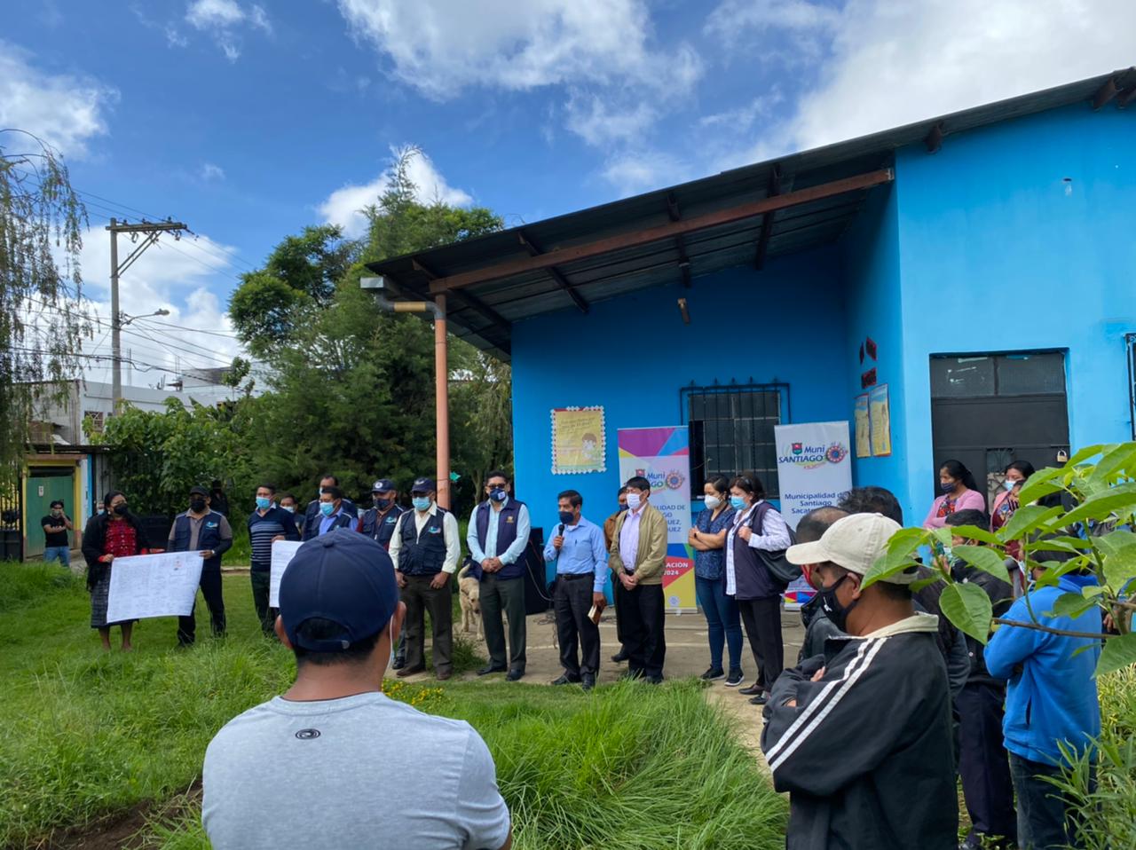 Comienza construcción de puesto de Salud en aldea Santa María Cauqué